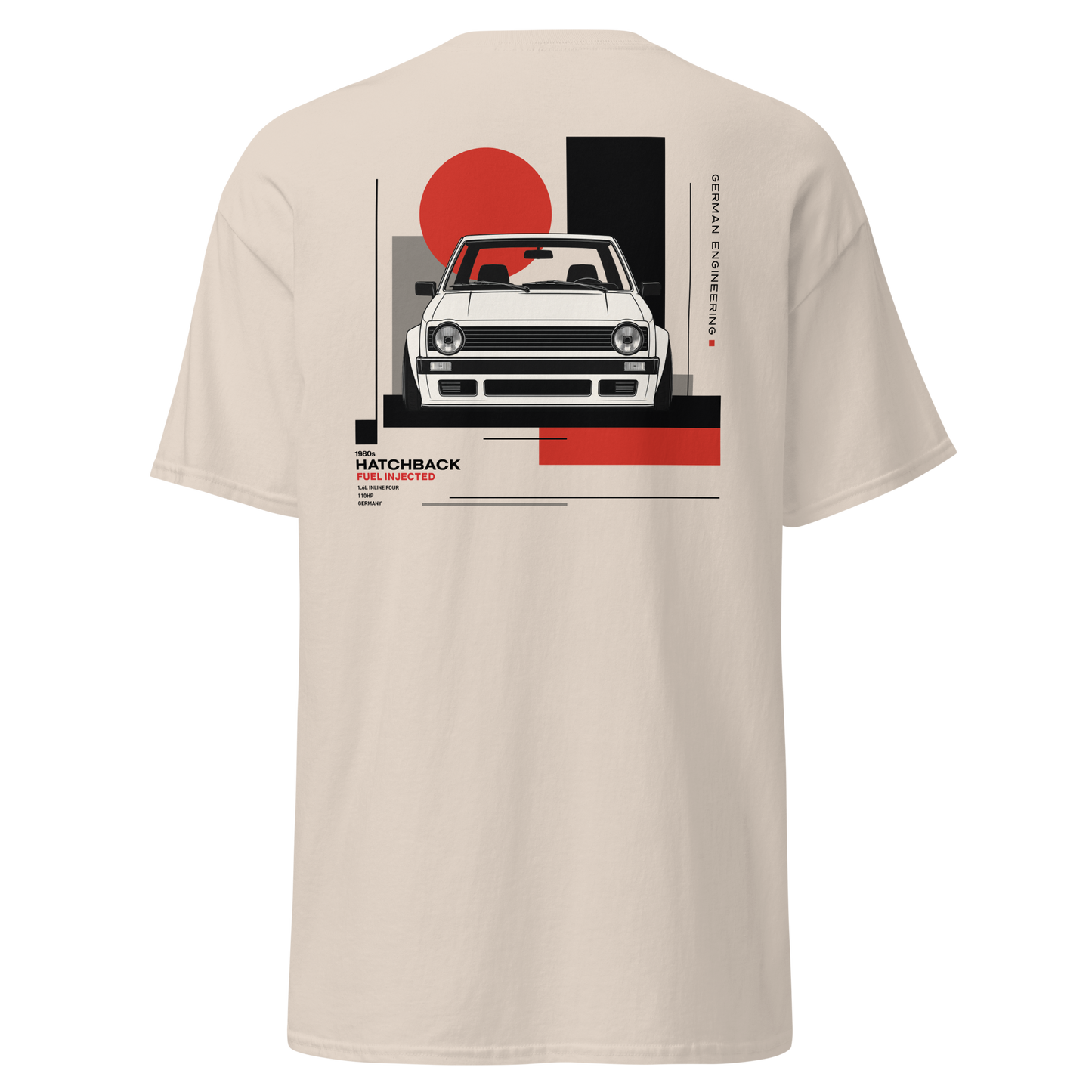 German Engineering Hatchback T-Shirt